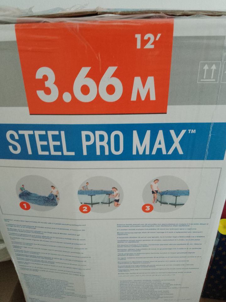 Pool-Set Bestway Steel Pro Max Frame 366x76 mit Pumpe NEU/OVP in Mönchengladbach