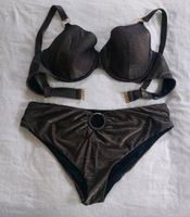 Calcedonia Bikini schwarz/gold Gr. XL/48 Bayern - Ursberg Vorschau