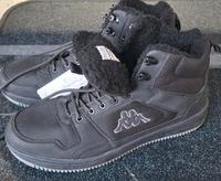 Schwarze Sneaker Kappa Größe 46 warm gefüttert Hessen - Dreieich Vorschau