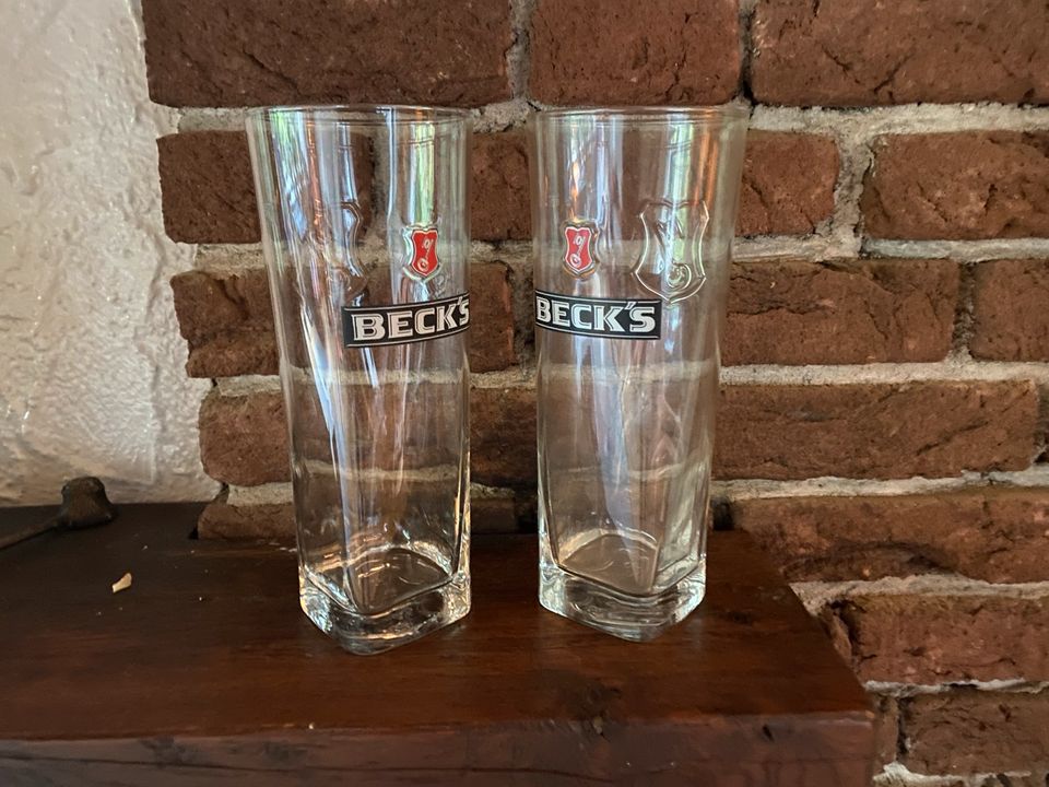 ❗️2 Beck‘s Bier Gläser 0,5l in Hamburg