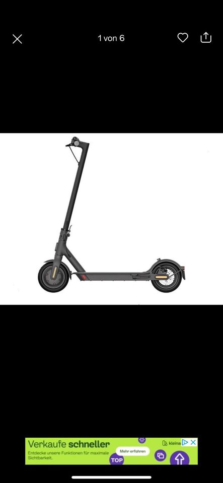 Xiaomi electric scooter 1s (e-scooter) in Kiel