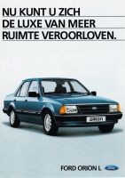 Prospekt Ford Orion L 1984 (NL) – zzgl. technische Daten Köln - Ehrenfeld Vorschau