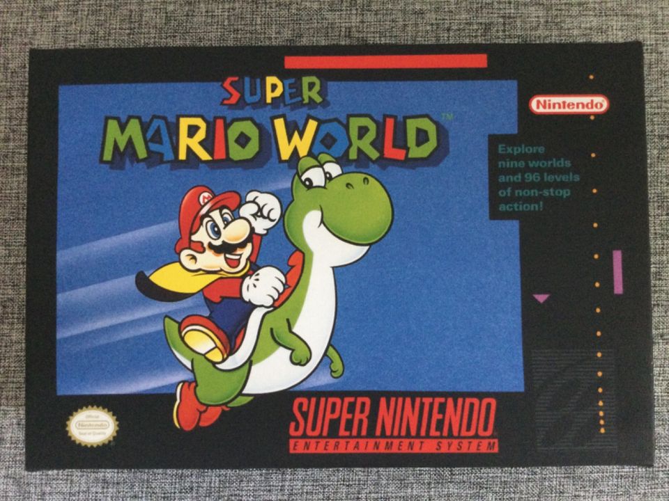 Super Mario World Luminart SNES Lampe in Sammlerzustand in Dortmund