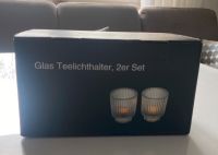 Glas Teelichthalter 2er Set Nordrhein-Westfalen - Herten Vorschau