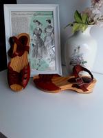 NEU Go Green Berlin, Holz Sandalen, Rockabilly, Braun 39 Vintage Baden-Württemberg - Bad Friedrichshall Vorschau