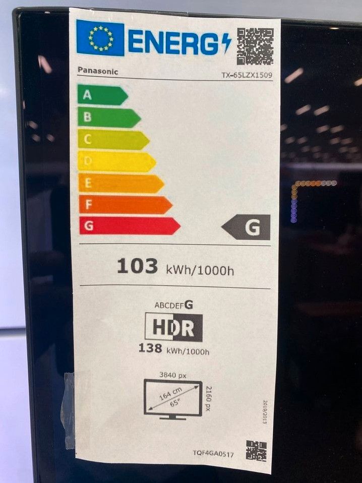 OLED TV Panasonic TX-65LZX1509 - Aussteller - in Künzelsau