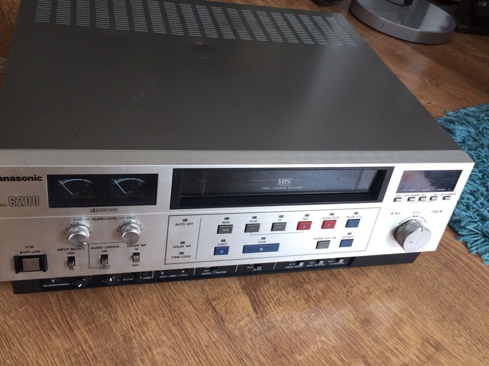 VHS Recorder High End Panasonic AG6200 Top Zustand in Rohr