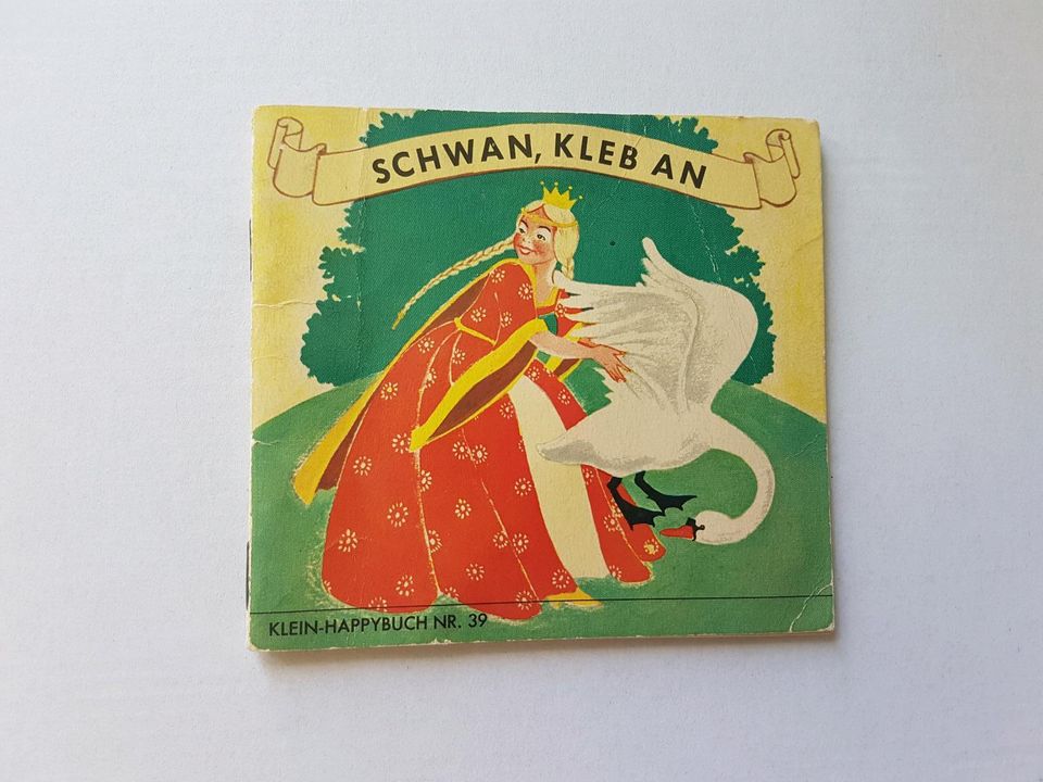 Klein-HappyBuch Nr. 39 "Schwan kleb an"  von 1964 in Kreßberg