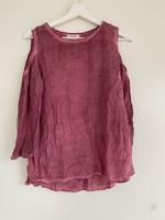 Bluse Cutouts rot Hessen - Baunatal Vorschau