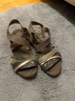 Sandalen Damen Größe 40 Jane Klain Gold Saarland - Merzig Vorschau