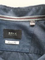 Brax Hemd, grau-blau kariert, L, Button-Down Kragen, casual fit Nordrhein-Westfalen - Gevelsberg Vorschau