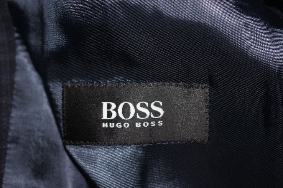 HUGO BOSS SAKKO Blau GR 90 + Krawatte Sehr Gut Super  110 S in Kiel