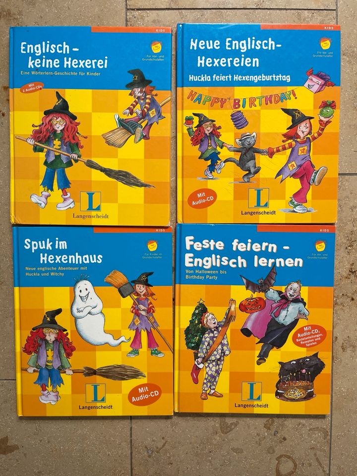 Langenscheidt Englisch für Kinder 4 x Buch mit 5 CDs in Holzkirchen