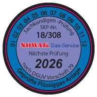 Gasprüfung Gewerblich nach DGUV Vorschrift 79 (BGV D34) Lübeck - Schlutup Vorschau