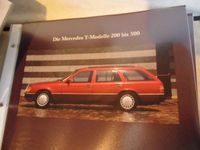 Mercedes Benz R129 SL W124 Coupe Kombi W123 T Prospekte Sammlung Baden-Württemberg - Tauberbischofsheim Vorschau