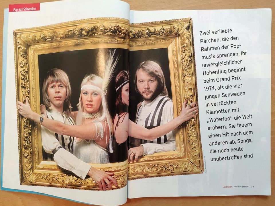 FRAU IM SPIEGEL – LEGENDEN: ABBA 01.06.2006 – 98 Seiten Zeitschri in  Nürnberg (Mittelfr) - Mitte | eBay Kleinanzeigen ist jetzt Kleinanzeigen