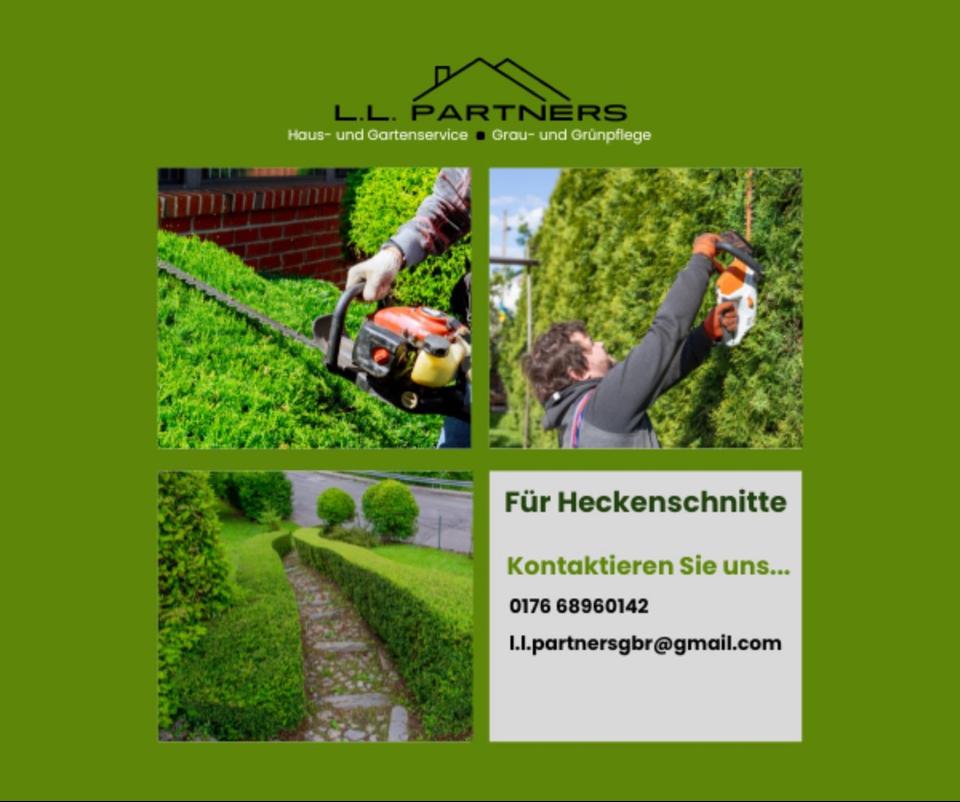 Gartenarbeit aller Art Gärtner Baumfällung Heckenschnitt in