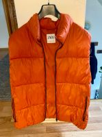 ZARA Jacke Steppweste Orange Hessen - Gießen Vorschau