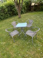 Kleiner Gartentisch mit vier Stühlen zu verkaufen Bayern - Nördlingen Vorschau