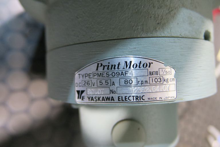 Yaskava Printmotor PMES-09AF4 26V 5,5Ah 36133 in Dinslaken