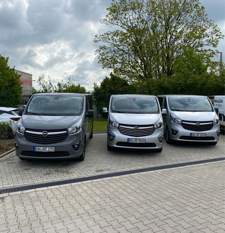 Opel Vivaro 9 Sitzer mieten Vermietung in Lünen