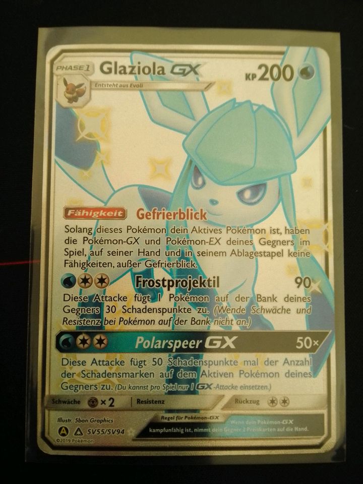 Pokemon Glaziola gx Shiny SV55/SV94 in Leipzig