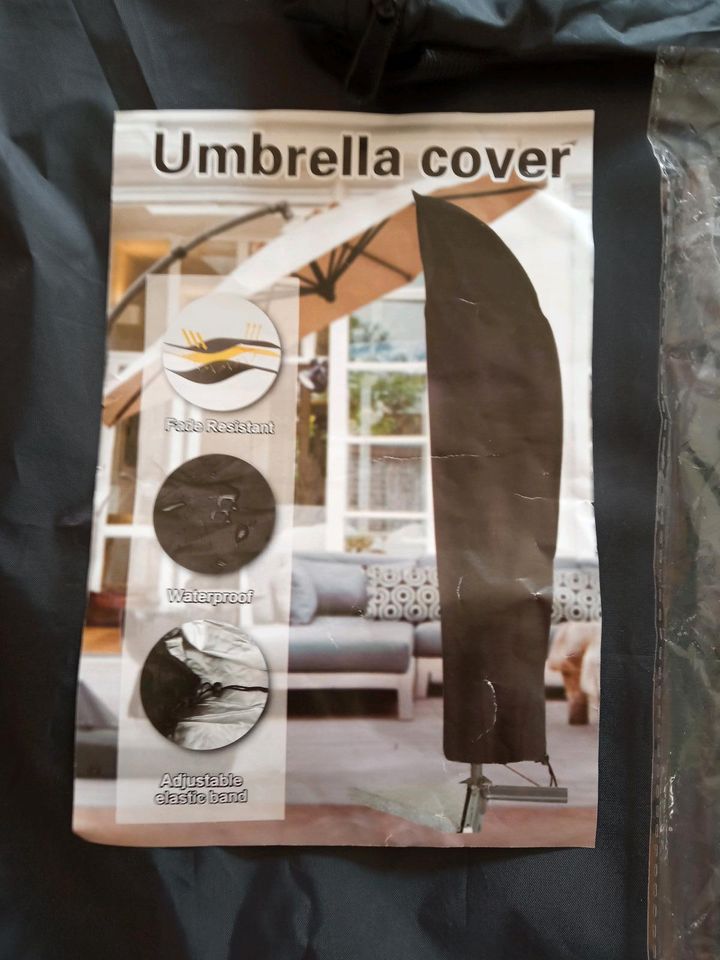 Schutzhülle Hülle für Schirm Ampelschirm 205 cm benutzt in Radeburg