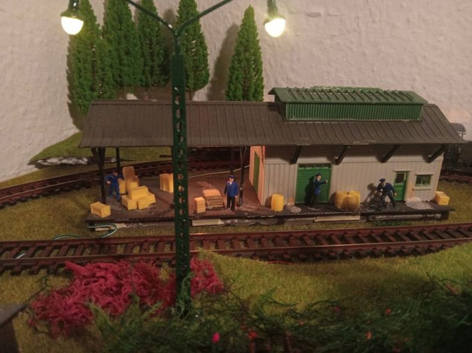 H0 Mini Eisenbahnanlage Fertiggelände in Beeskow