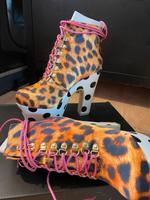 Plateau-Stiefeletten im Leo-Muster von Iron Fist, Gr. 39 Bayern - Bayreuth Vorschau