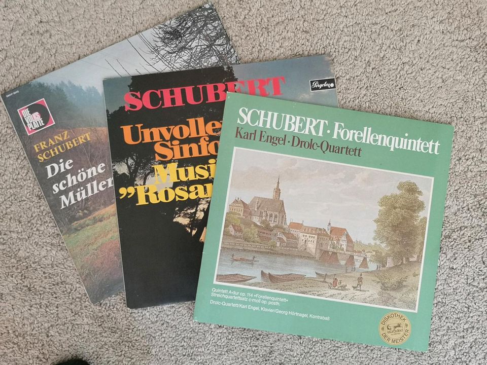 3 LPs Schallplatten Klassik Schubert in Berlin