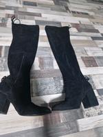 Overknee Stiefel High Heels Gr.39 boots schwarz Niedersachsen - Wendeburg Vorschau
