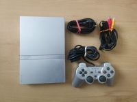 Playstation 2 PS2 Konsole Slim Silber + Controller + Kabel Nordrhein-Westfalen - Hilden Vorschau