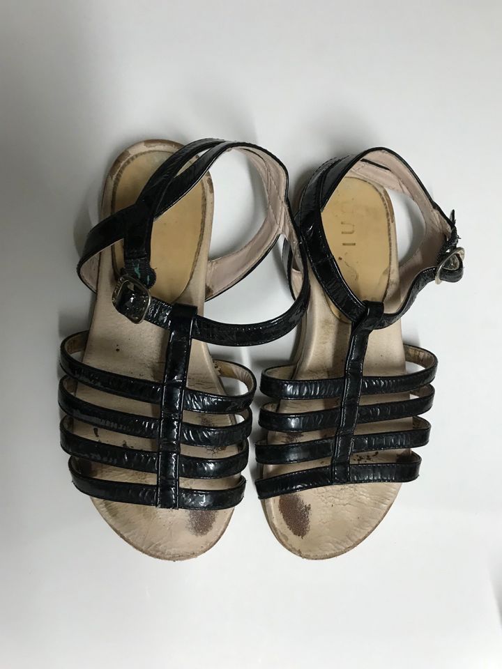 Unisa mädchen sandalen schwarz 30 in Regensburg