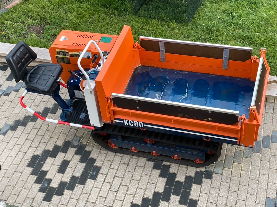 Kubota KC80D Kettendumper in Wört