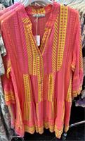 Damen Azteken Muster Musselin Baumwolle Tunika Kleid m l xl Hessen - Groß-Gerau Vorschau