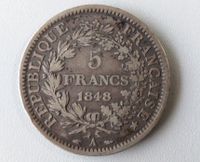 5 Francs Münze von 1848 A Nordrhein-Westfalen - Bönen Vorschau