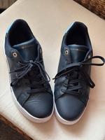 Tommy Hilfiger–Ledersneaker,blau Niedersachsen - Celle Vorschau