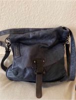 TASCHENDIEB WIEN Tasche Messenger Crossover Leder blau top Baden-Württemberg - Bad Säckingen Vorschau