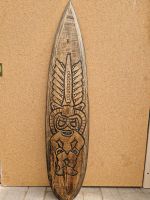 Holzschild Surfboard Maori Tiki braun Deko Holz 100cm Nordrhein-Westfalen - Voerde (Niederrhein) Vorschau