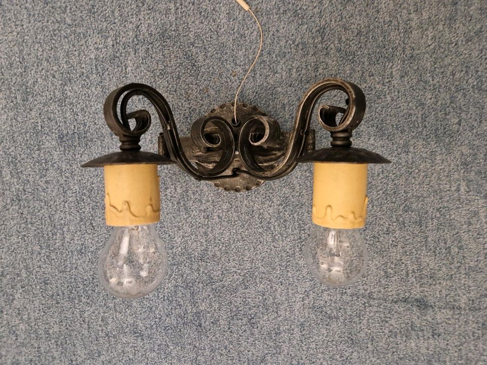 Deckenlampe und Wandleuchten  Landhausstil, Schmiedeeisen in Berlin