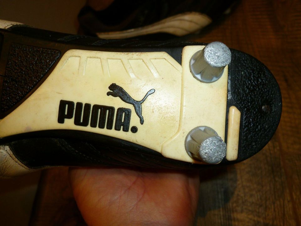 alte PUMA  DUOFLEX ZONE Fußball Schuhe , Leder, Vintage in Nürnberg (Mittelfr)