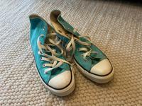 Converse AllStar Schuhe in Türkis ungetragen in 38, M 5.5, W 7.5 Baden-Württemberg - Stutensee Vorschau