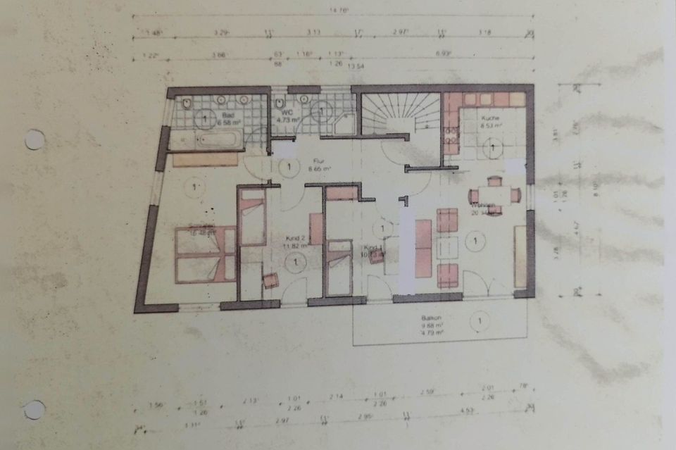 09.06.24 unverb. Besichtigungstermin KfW 55 Dachgeschosswohnung in Waldkraiburg