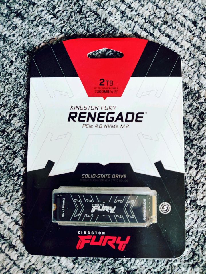 Kingston Fury Renegade PCIe 4.0 NVMe M.2 2 TB SSD (2000 GB) in Jena