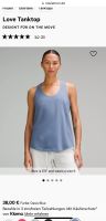 Lululemon Love Tank, Tanktop, Damen, 2 / XS / S, rosa Berlin - Wilmersdorf Vorschau