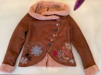 Braune Jacke Wildleder (künstlich) mit Teddyfutter von Desigual Hessen - Offenbach Vorschau