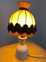 Vintage DDR Tischlampe Unterweissbach,Porzellansockel/Stoffschirm Brandenburg - Potsdam Vorschau