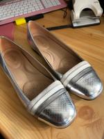Geox aktiv Ballerina Silber Gr 38 Niedersachsen - Seevetal Vorschau