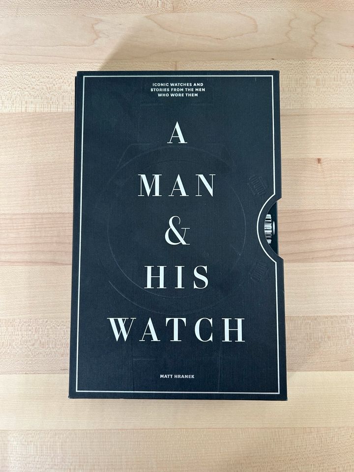 Buch ‚A MAN & HIS WATCH‘ in Bobingen