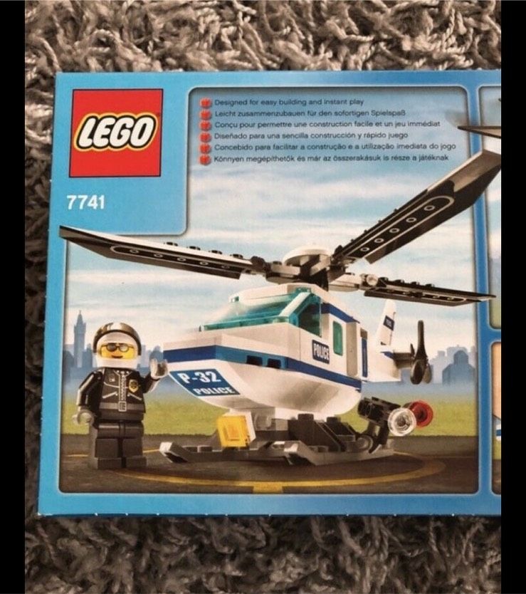 Lego City 7741 Polizei Hubschrauber OVP in Wendisch Evern